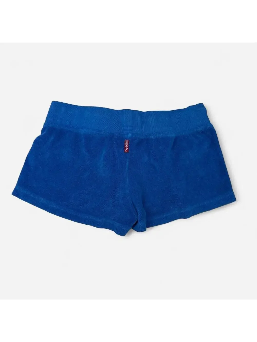 Hard Tail Y2K Terry Shorts Loungewear Blue Velour